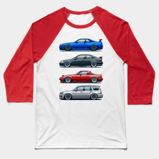 JDM legends Baseball T-Shirt